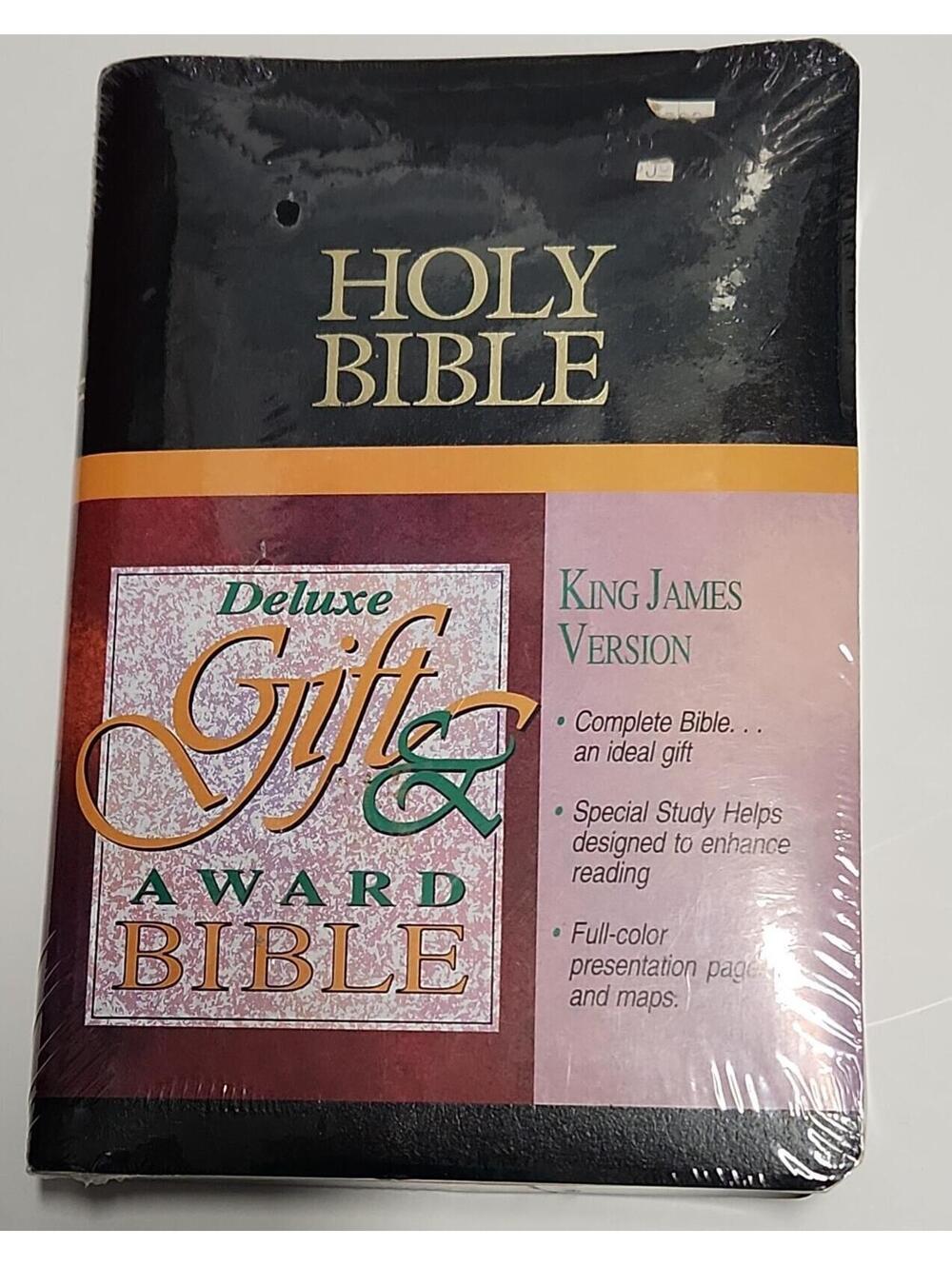 Holy Bible King James Version Deluxe Gift and Award Bible